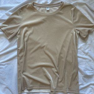 Creamy Velvet T-Shirt
